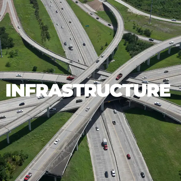 Highway infrastructure maintenance services for clean and safe roadways.